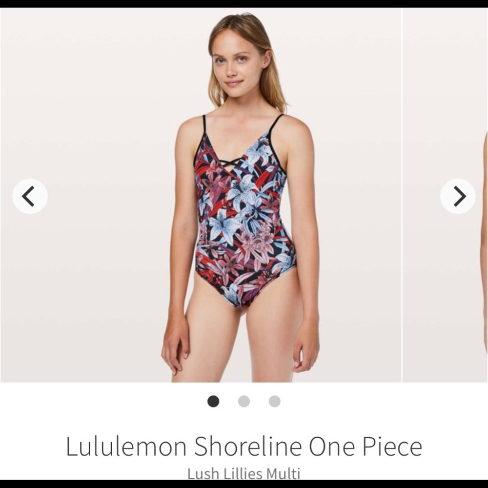 lululemon shoreline one piece size 6